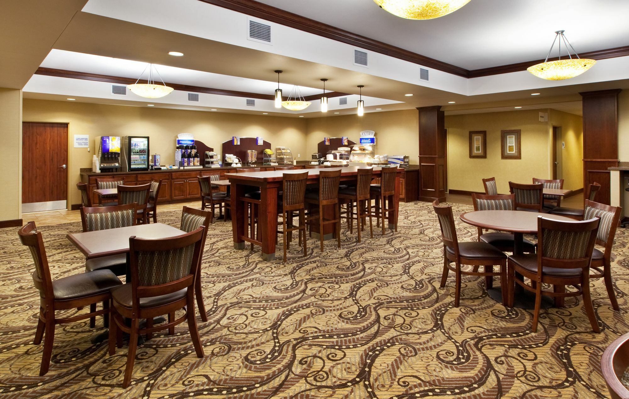 Holiday Inn Express & Suites Sioux Falls Southwest By Ihg Restoran fotoğraf